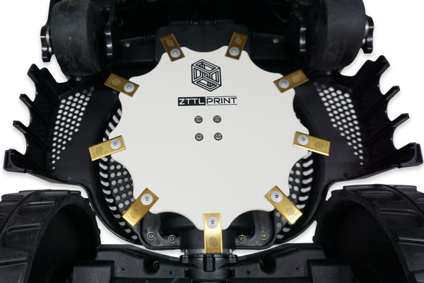 Ambrogio 4.0 / Twenty 25 Robot de tonte Performance Plateau de coupe EVOlution MK4 blanc