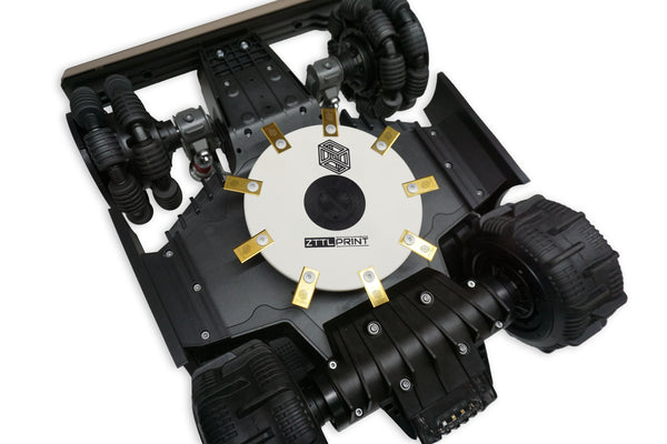 Mammotion Luba mini AWD Robot de tonte Performance Plateau de coupe EXtension MK4 blanc