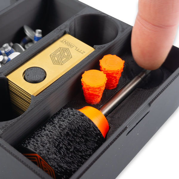 MowerKit PREMIUM 60x Messerklingen + 60x Schrauben + Zubehör + Werkzeugbox Komplettset Messerklingensystem