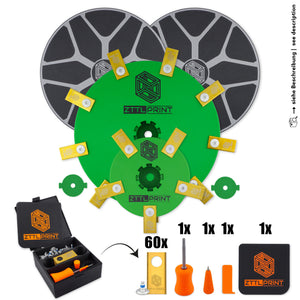 Gardena smart SILENO Mähroboter Performance Komplettpaket Radabdeckungen