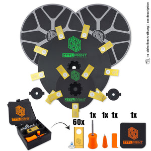 Gardena smart SILENO Mähroboter Performance Komplettpaket Radabdeckungen