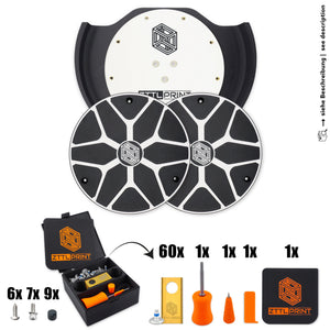 Mammotion Yuka mini 2 Mähroboter Performance Komplettpaket Radabdeckungen