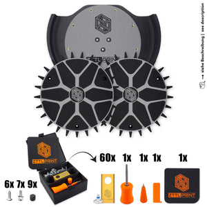 Mammotion Yuka mini 2 Mähroboter Performance Komplettpaket Spikes