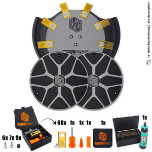 Mammotion Yuka mini 2 Robotic Lawn Mower Performance Complete Package PRO Wheel Covers