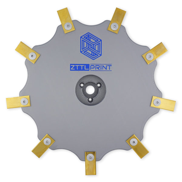 Hookii Neomow X robotic lawnmower Performance blade disc+slide disc EVOlution Set MK4 silver