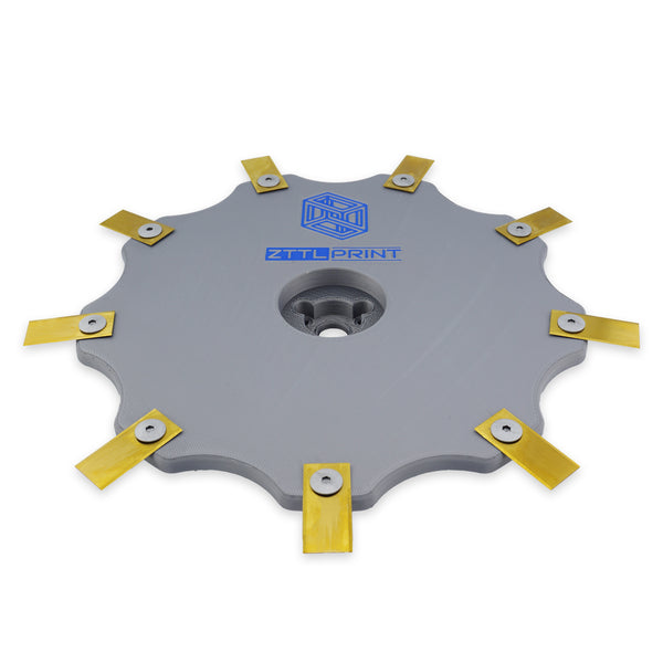 Hookii Neomow X robotic lawnmower Performance blade disc+slide disc EVOlution Set MK4 silver