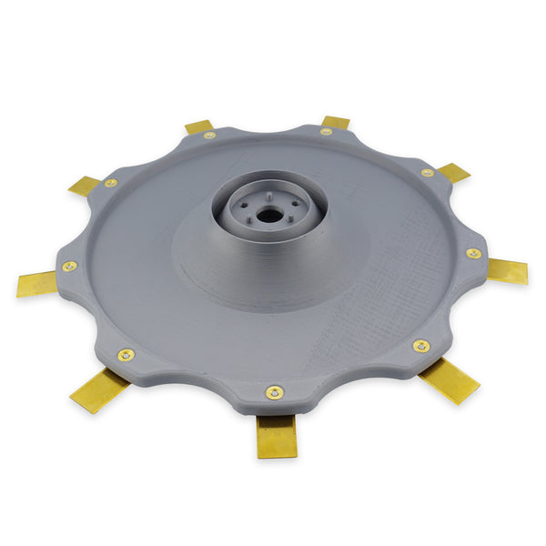 Hookii Neomow X robotic lawnmower Performance blade disc+slide disc EVOlution Set MK4 silver
