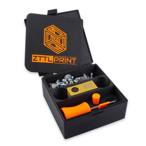 MowerKit PREMIUM 60x Messerklingen + 60x Schrauben + Zubehör + Werkzeugbox Komplettset Messerklingensystem