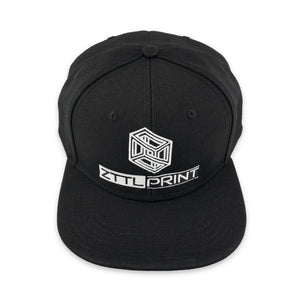 Casquette Snapback ZTTLPRINT à 6 panneaux, taille unique, noire