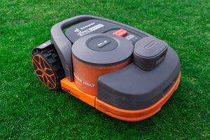 Segway Navimow H-Series robotic lawnmower Performance Style wheel cover hub cap rim black