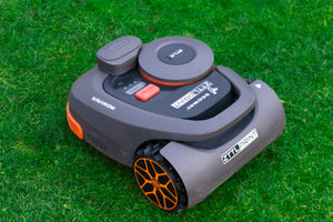 Segway Navimow H-Series robotic lawnmower Performance Style wheel cover hub cap rim black