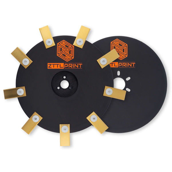Husqvarna Automower 220mm Morava Performance Messer+Gleit Deller Evolution Set MK4 Orange