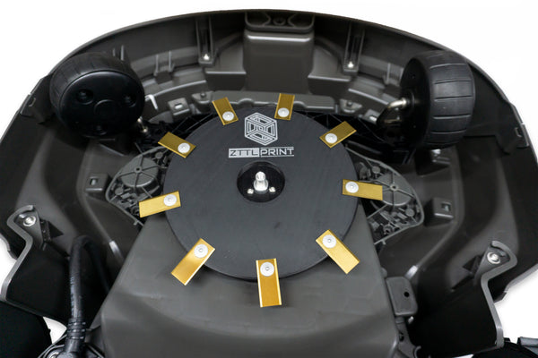 Husqvarna Automower 240mm Mähroboter Performance Messerteller+Gleitteller EVOlution Set MK4 silber