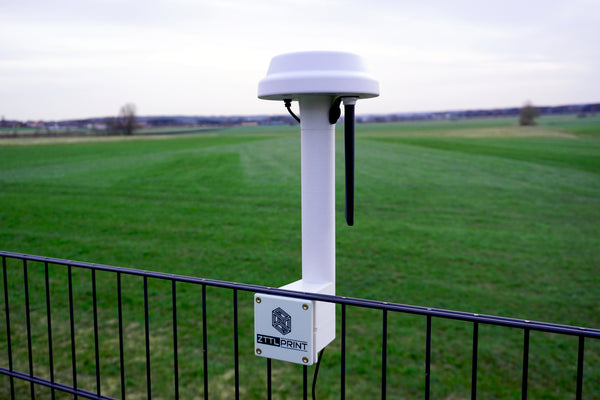 Mammotion Luba mini AWD &amp; Yuka mini Robotic Lawnmower Performance Smart Antenna Holder White
