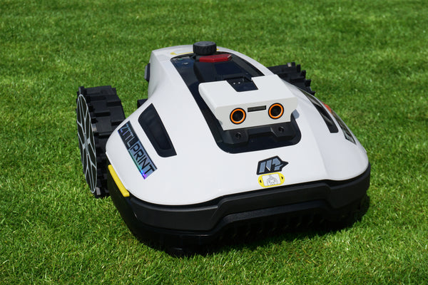 Mammotion Yuka mini robotic lawnmower Performance Style camera protection lens protection white