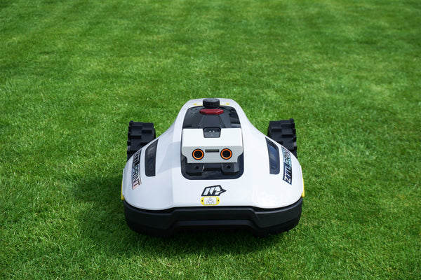 Mammotion Yuka mini robotic lawnmower Performance Style camera protection lens protection white