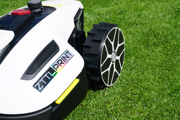 Mammotion Yuka mini Mähroboter Performance Style Radabdeckung Radkappe Felge weiss