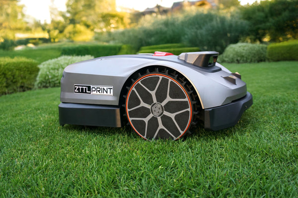 Sunseeker X3 / X5 Mähroboter Performance Style Radabdeckungen Radkappen Felgen silber