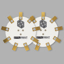 Mammotion Luba 1 AWD / 2 AWD Mähroboter Performance Messerteller EVOlution MK4 weiß