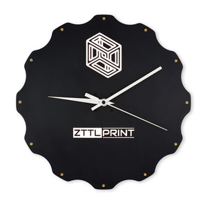 ZTTLPRINT Mähroboter Messerteller Uhr – individuell konfigurierbar