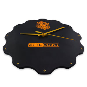 ZTTLPRINT Mähroboter Messerteller Uhr – individuell konfigurierbar