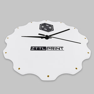 ZTTLPRINT Mähroboter Messerteller Uhr – individuell konfigurierbar