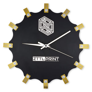 ZTTLPRINT Mähroboter Messerteller Uhr – individuell konfigurierbar
