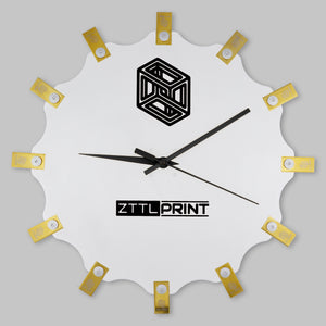 ZTTLPRINT Mähroboter Messerteller Uhr – individuell konfigurierbar