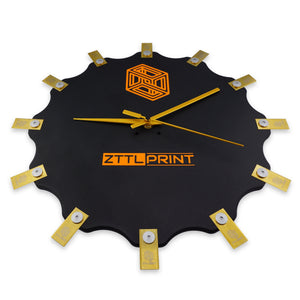 ZTTLPRINT Mähroboter Messerteller Uhr – individuell konfigurierbar