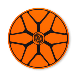 Segway Navimow H-Series robotic lawnmower Performance Style wheel cover hub cap rim orange