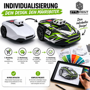 Dreame A1 Robotic Lawn Mower Premium Design Wrap