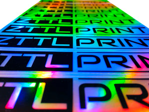 ZTTLPRINT hologram stickers