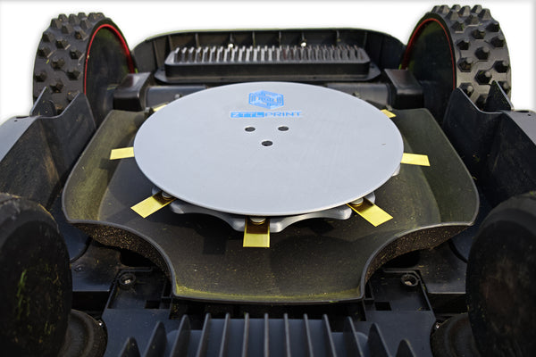 Hookii Neomow X robotic lawnmower Performance blade disc+slide disc EVOlution Set MK4 silver