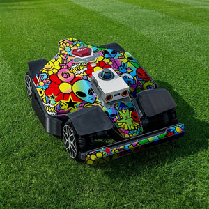Robot tondeuse Mammotion Luba 3 AWD avec habillage design haut de gamme