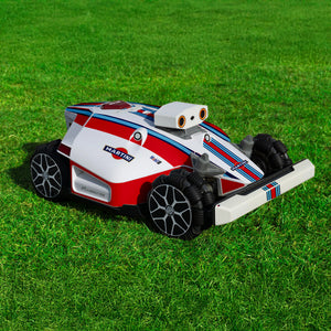 Robot tondeuse Mammotion Luba 2 AWD avec habillage design haut de gamme