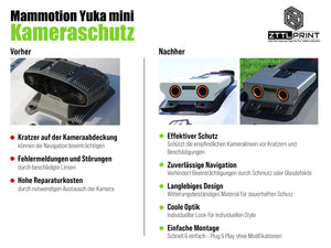 Mammotion Yuka mini robotic lawnmower Performance Style camera protection lens protection