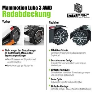 Mammotion Luba 3 AWD Mähroboter Performance Stylingset