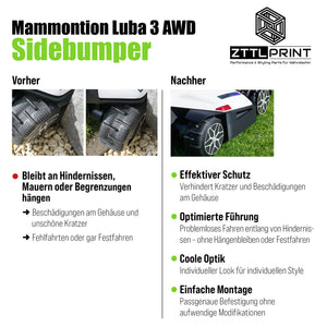 Mammotion Luba 3 AWD Mähroboter Performance Stylingset