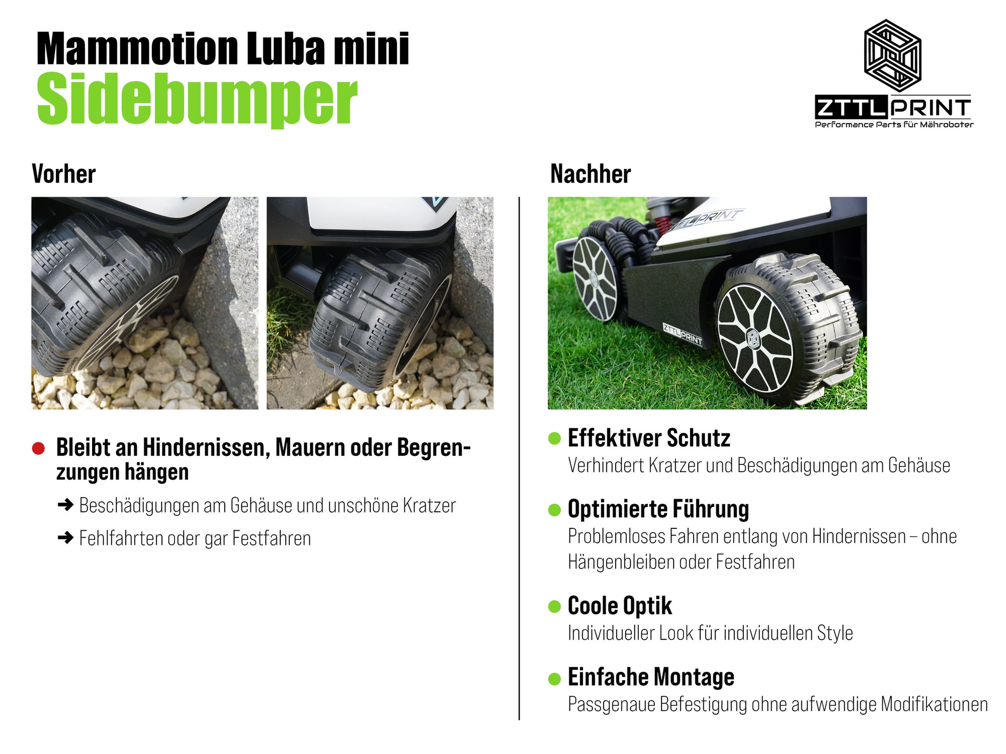 Mammotion Luba mini AWD robotic lawnmower Performance complete package