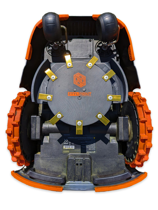 Segway Navimow i-Series Robotic Lawnmower Performance Blade Disc EXtension Set Bundle MK4 Black