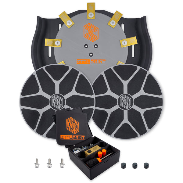Sunseeker X3 / X5 Robot de tonte Performance Kit complet EVOlution MK4 Garde-boue argenté
