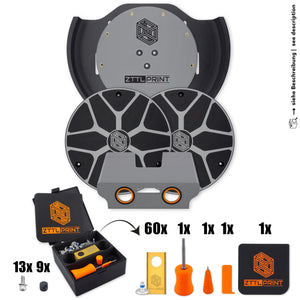 Mammotion Yuka mini Robot de tonte Performance Kit complet de couvre-roues