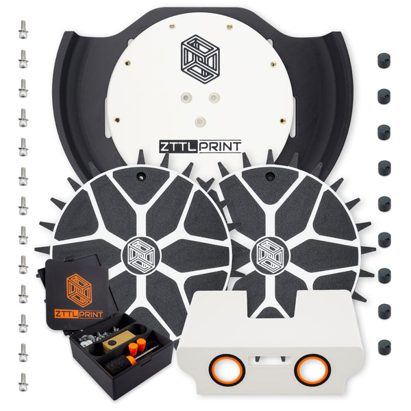 Mammotion Yuka mini robotic lawnmower Performance complete package spikes white